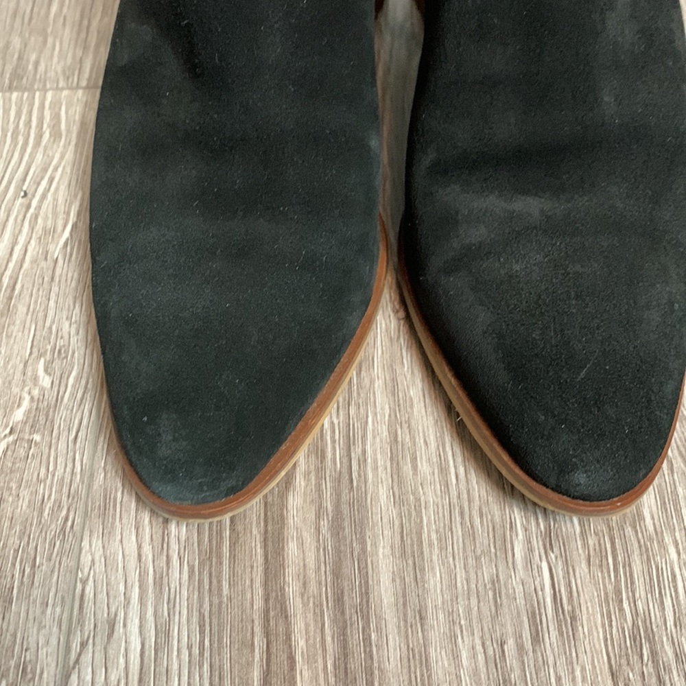 Everlane Suede Heel Mules Black Size 9.5 - Picture 9 of 16